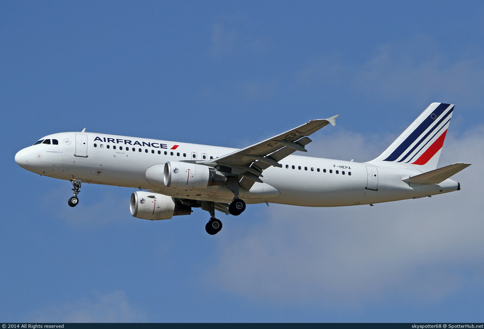 Photo of F-HEPA - Airbus A320-214 operated by Air France