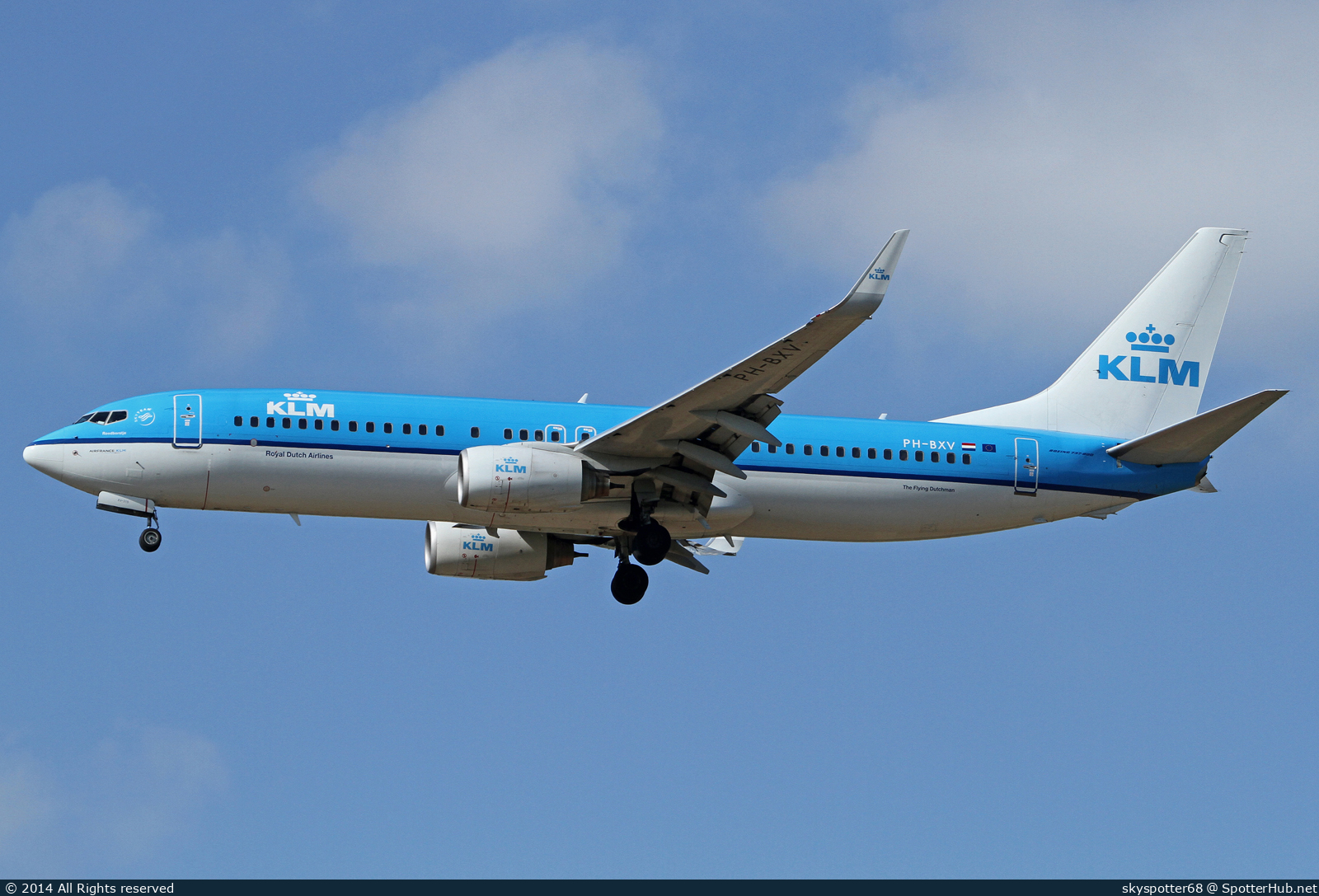 Photo of PH-BXV - Boeing 737-8K2 operated by KLM Royal Dutch Airlines