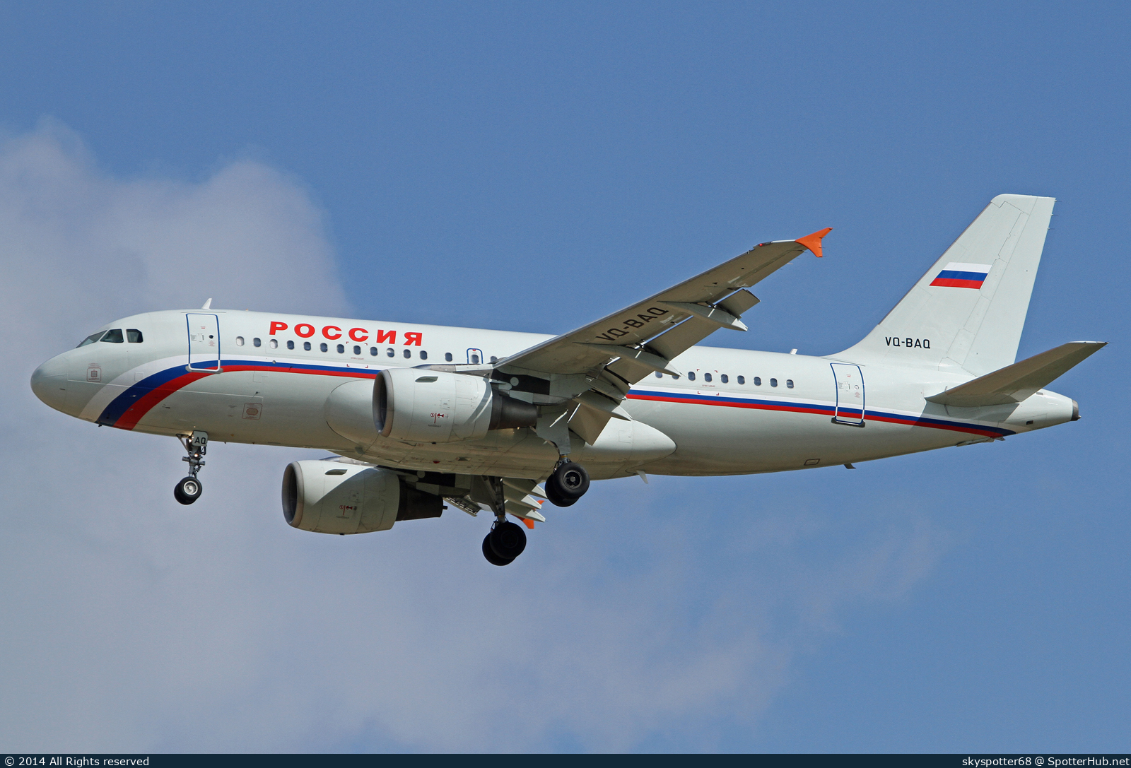Photo of VQ-BAQ - Airbus A319-111 operated by Rossiya Airlines