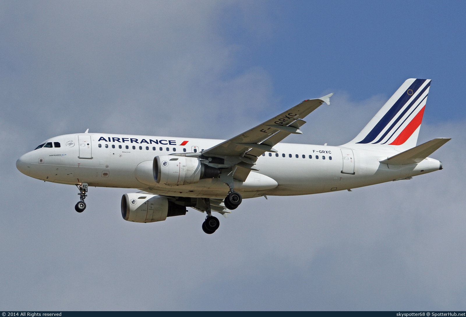Photo of F-GRXC - Airbus A319-111 operated by Air France