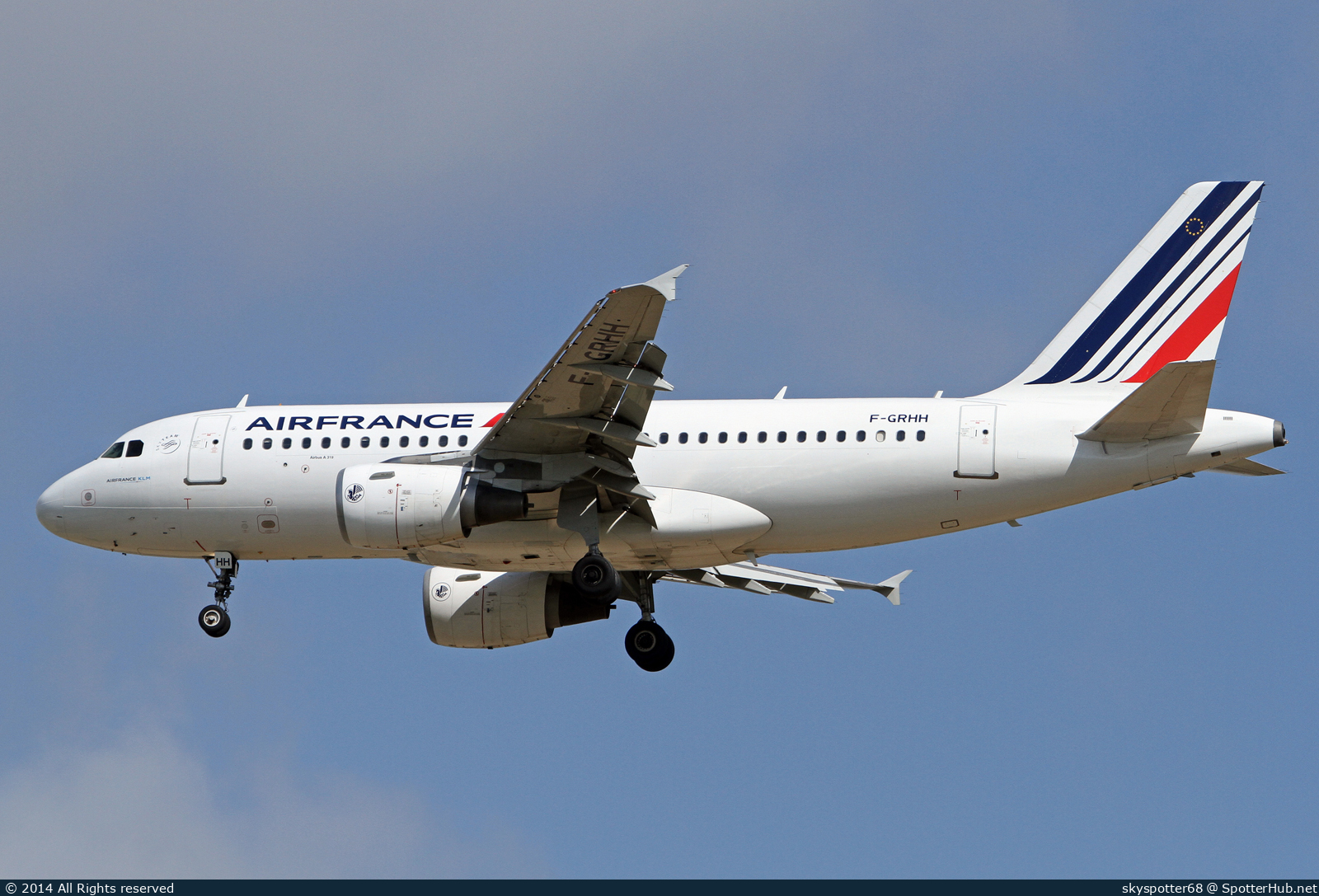 Photo of F-GRHH - Airbus A319-111 operated by Air France