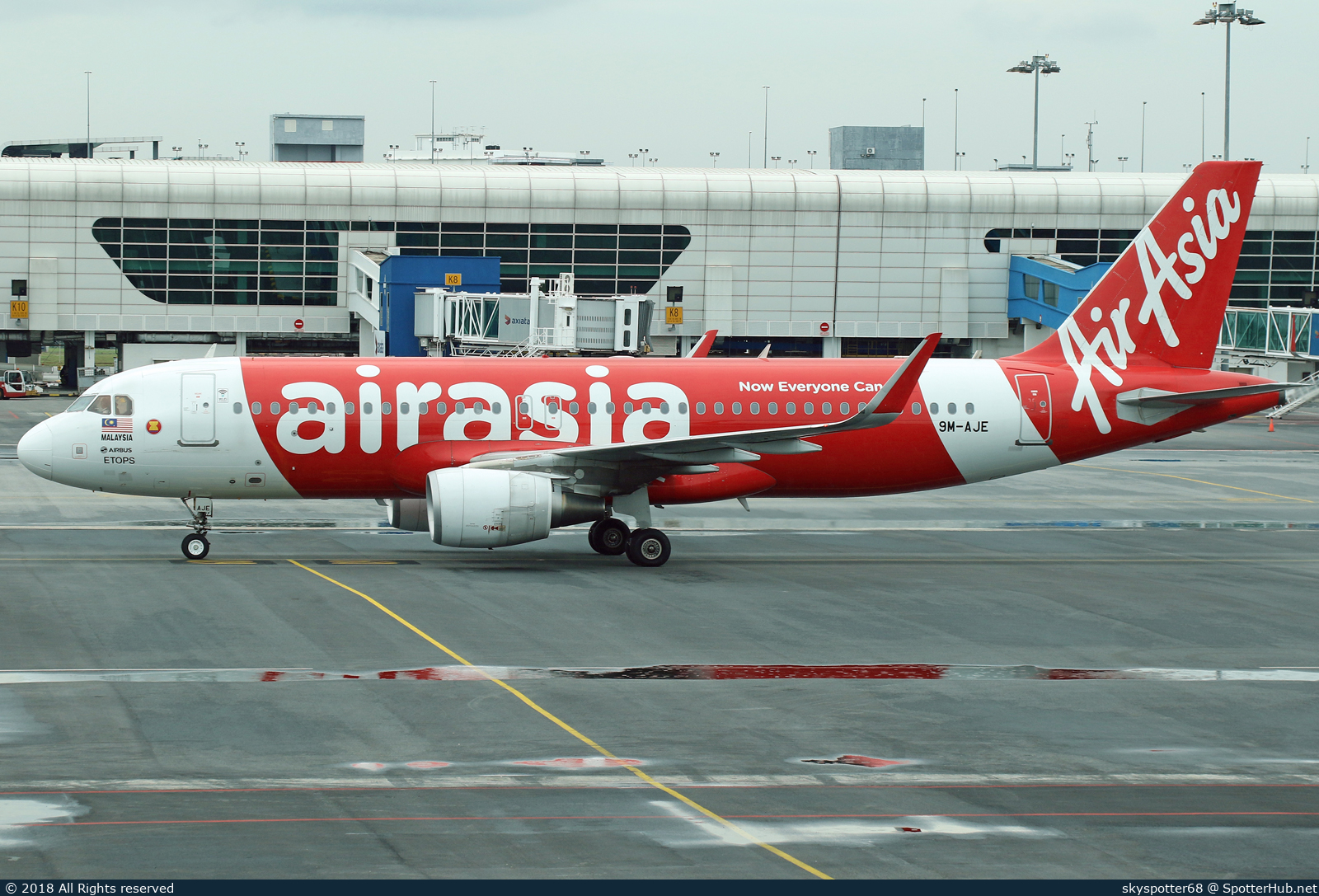 Photo of 9M-AJE - Airbus A320-216 operated by AirAsia