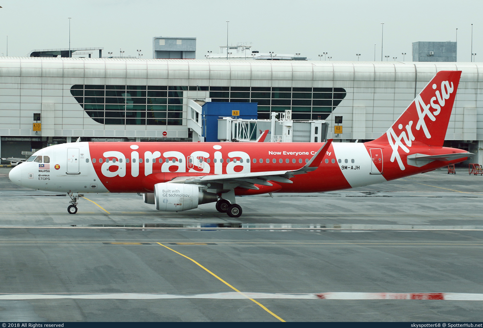 Photo of 9M-AJH - Airbus A320-216 operated by AirAsia