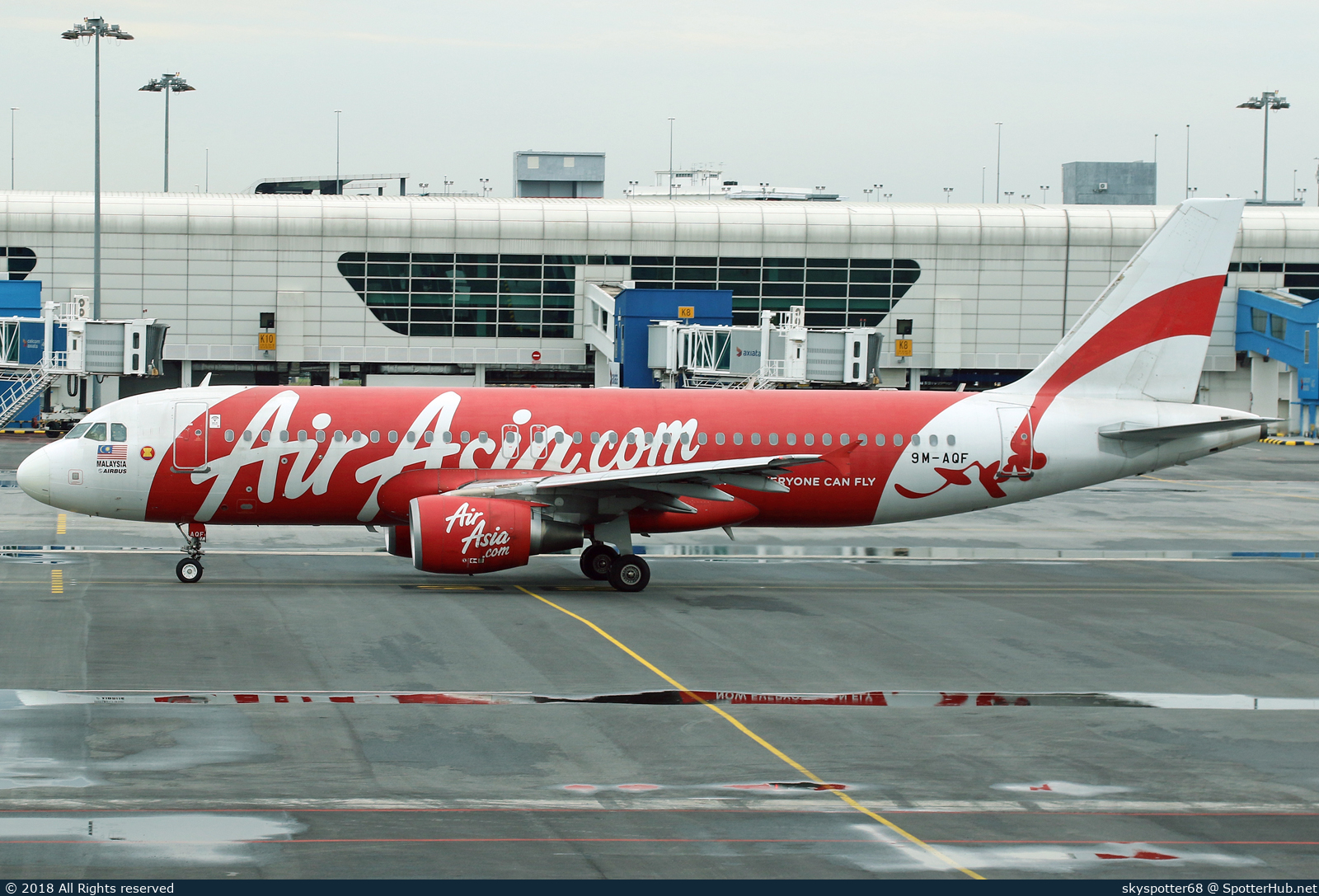 Photo of 9M-AQF - Airbus A320-216 operated by AirAsia