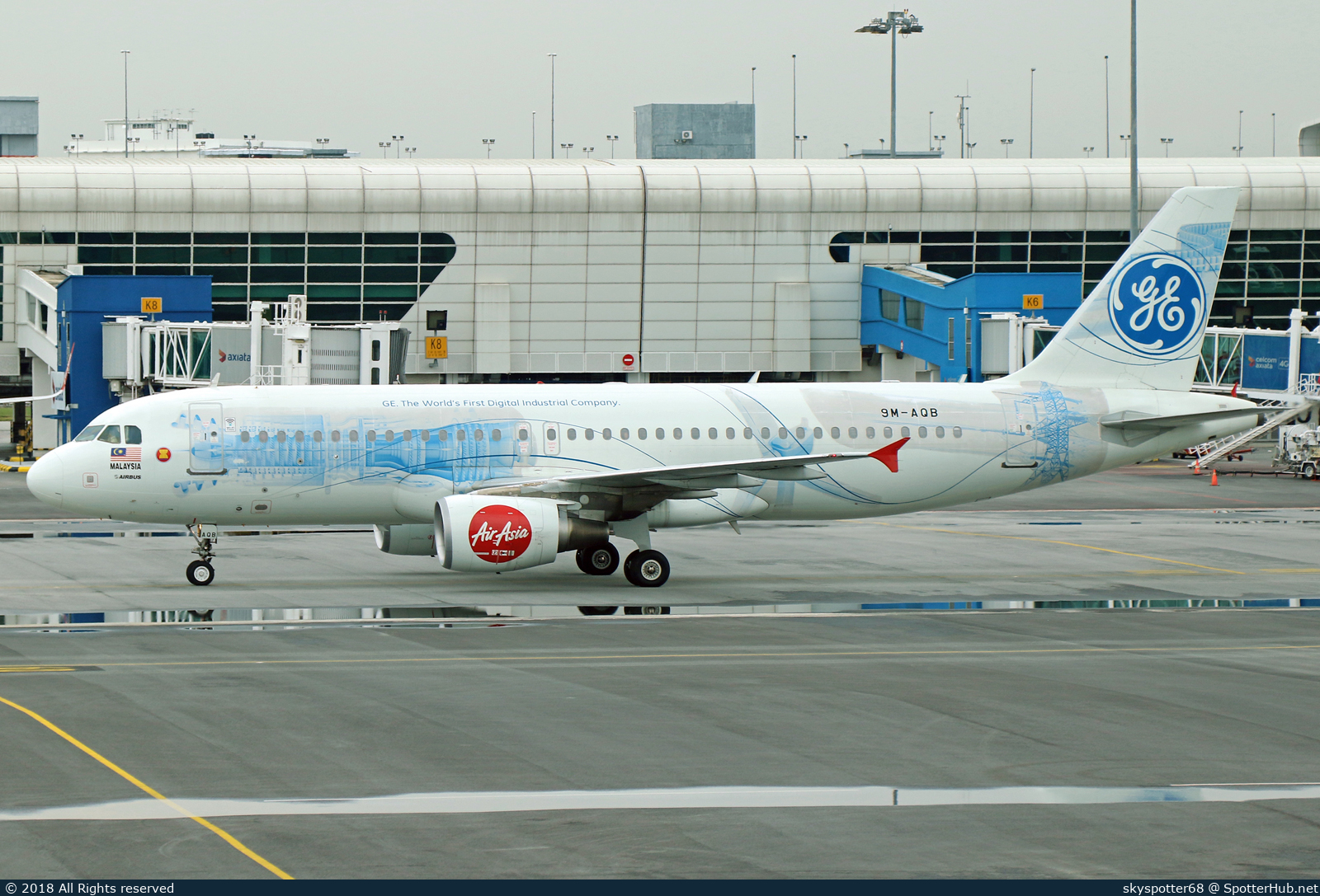 Photo of 9M-AQB - Airbus A320-216 operated by AirAsia
