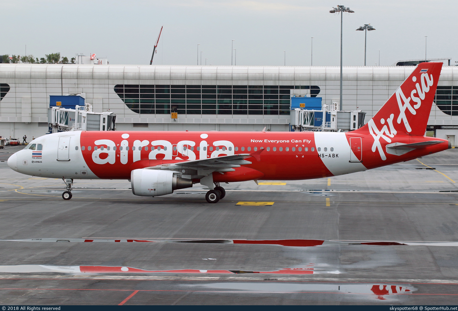 Photo of HS-ABK - Airbus A320-216 operated by Thai AirAsia