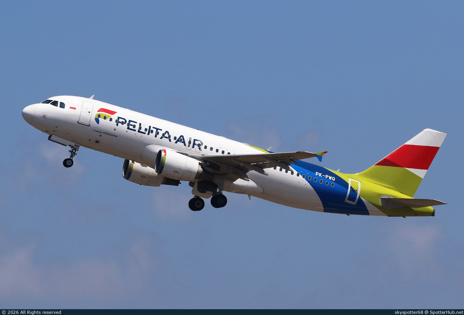 Photo of PK-PWQ - Airbus A320-214 operated by Pelita Air