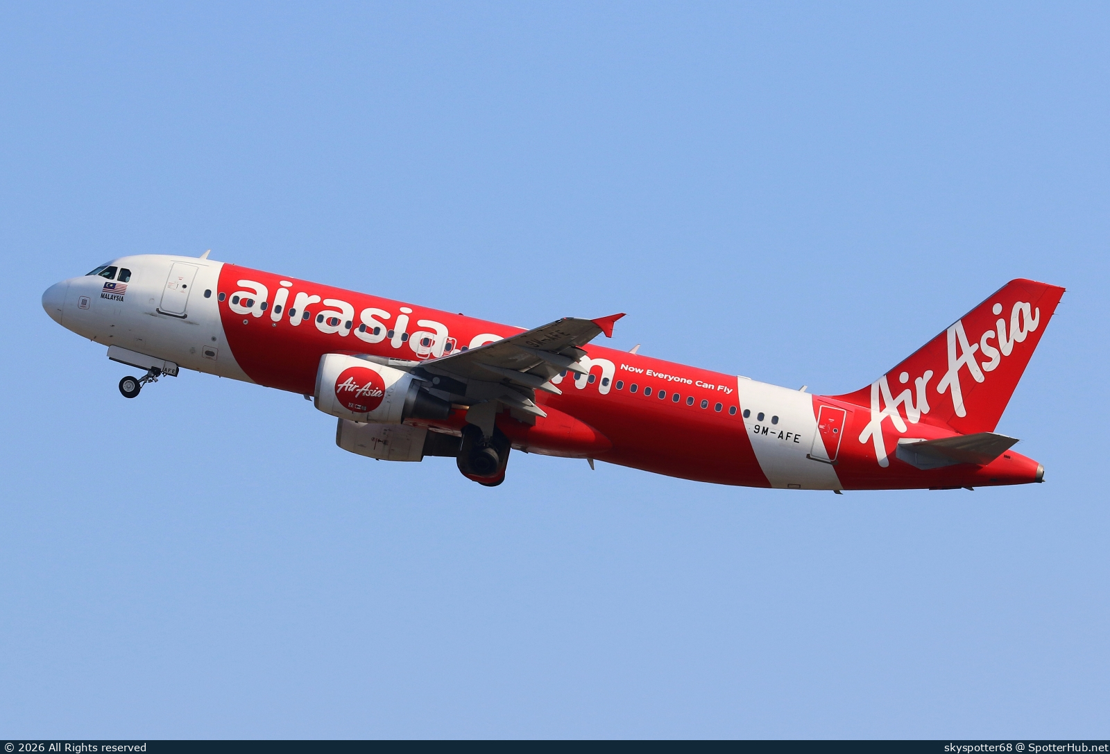 Photo of 9M-AFE - Airbus A320-214 operated by AirAsia