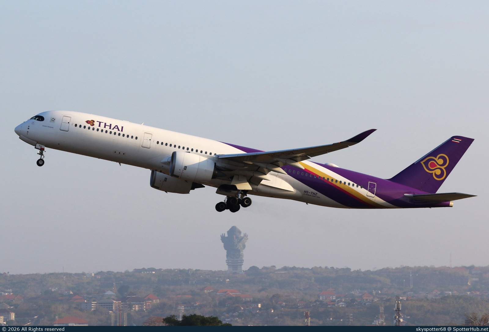 Photo of HS-THZ - Airbus A350-941 operated by Thai Airways International