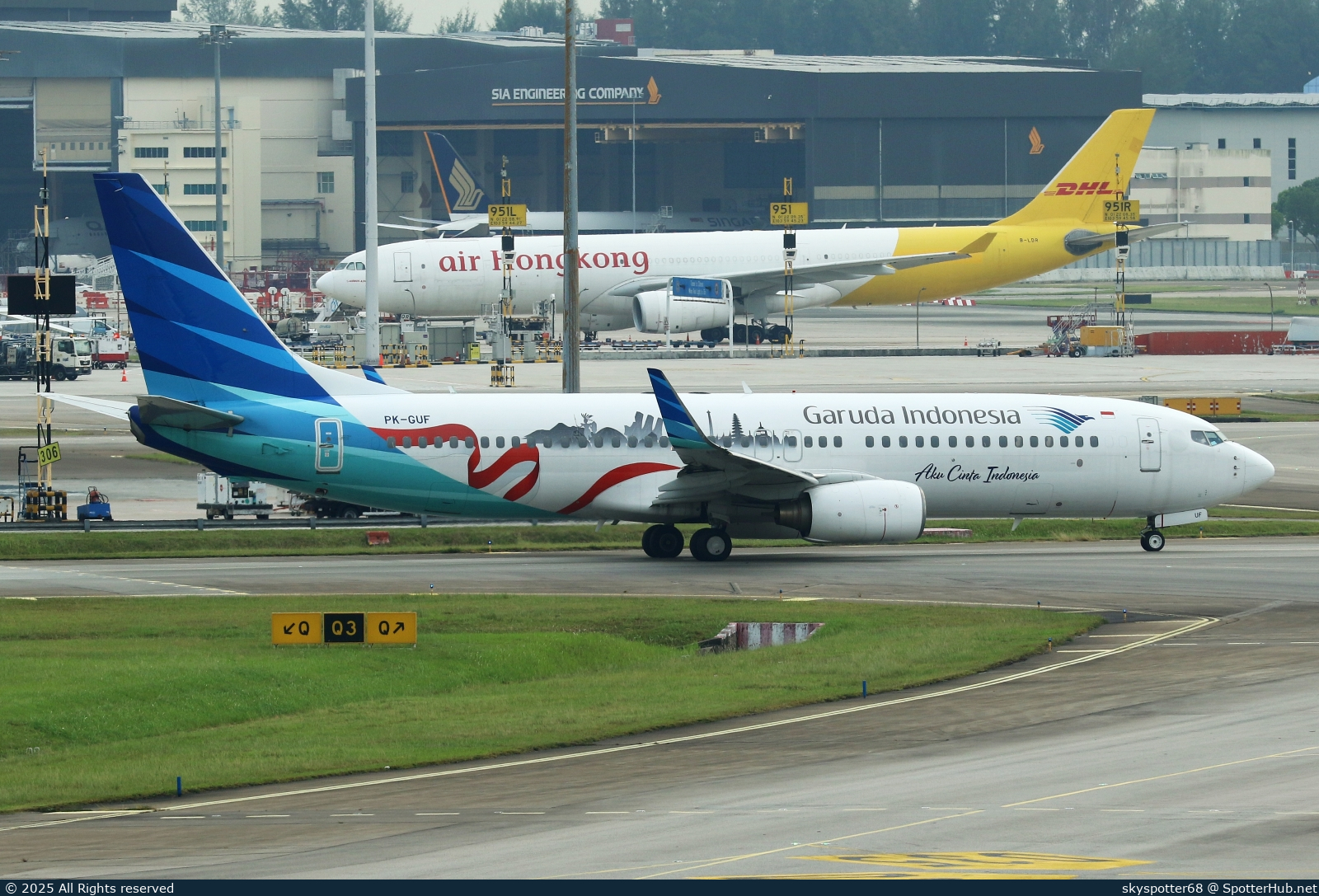Photo of PK-GUF - Boeing 737-8U3 operated by Garuda Indonesia
