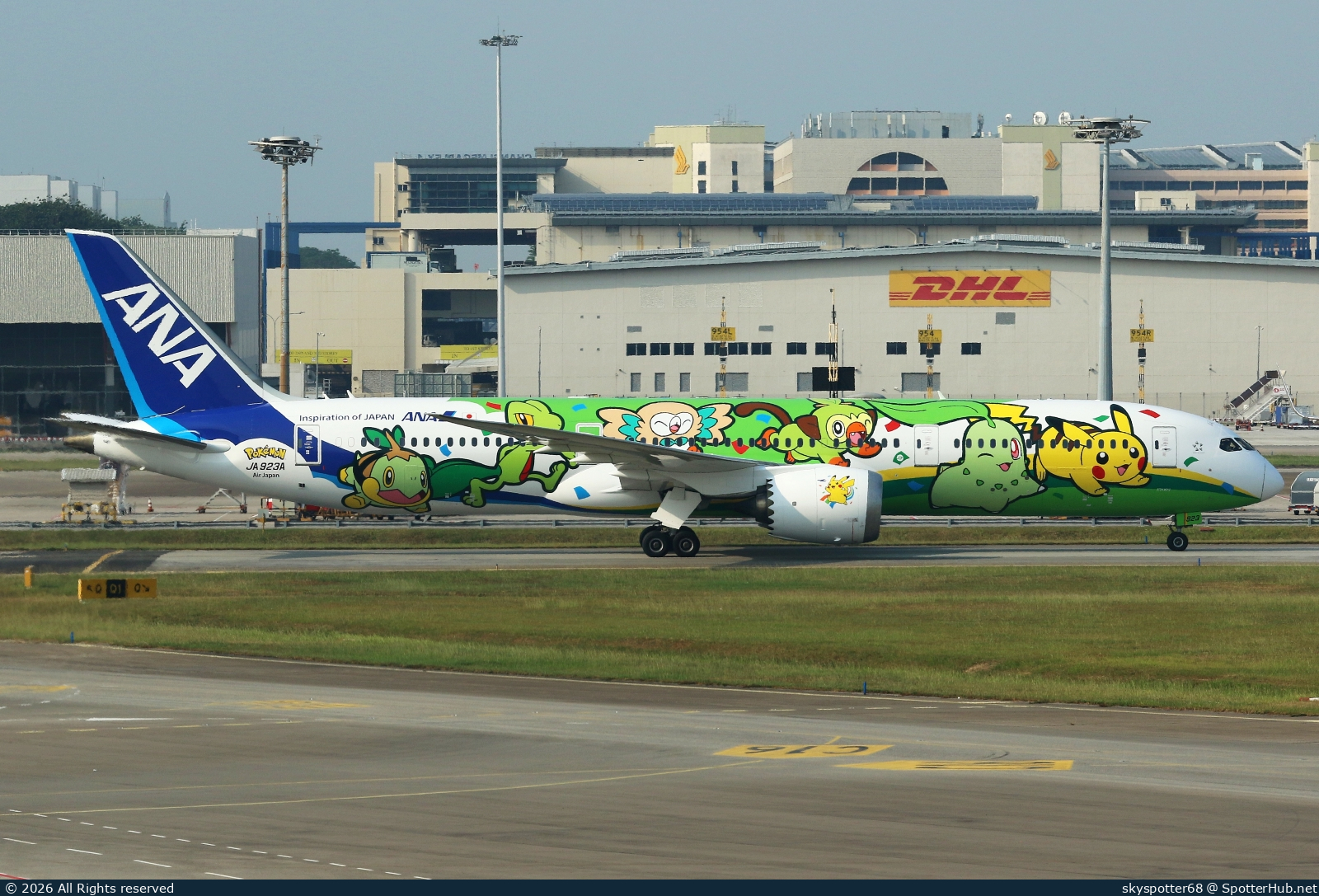 Photo of JA923A - Boeing 787-9 Dreamliner operated by ANA All Nippon Airways (opb Air Japan)