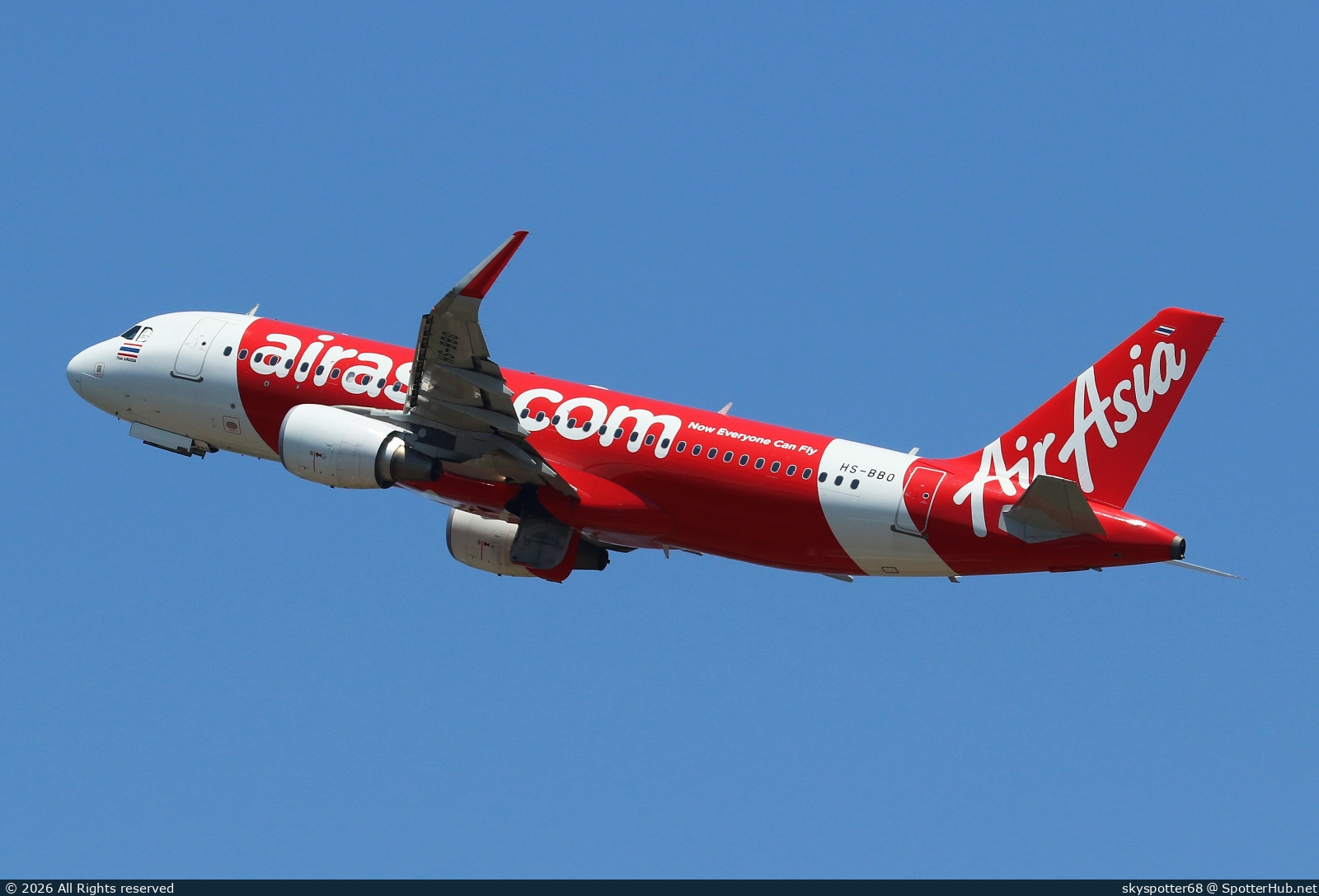 Photo of HS-BBO - Airbus A320-216 operated by Thai AirAsia