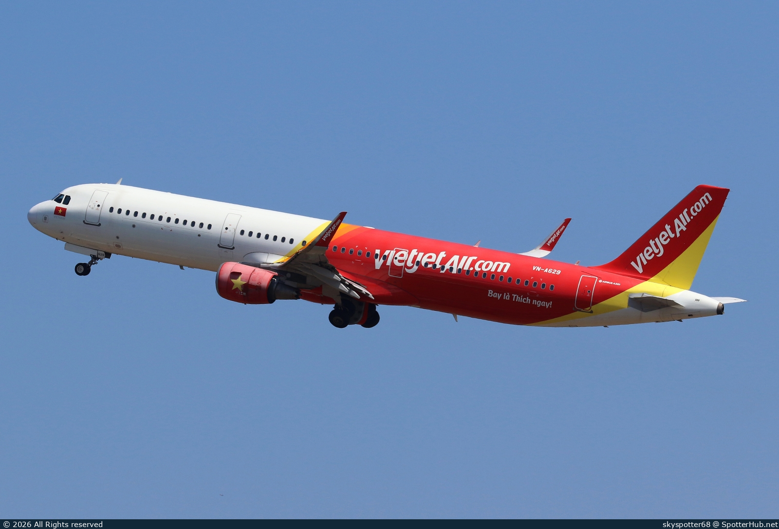 Photo of VN-A629 - Airbus A321-211 operated by VietJet Air