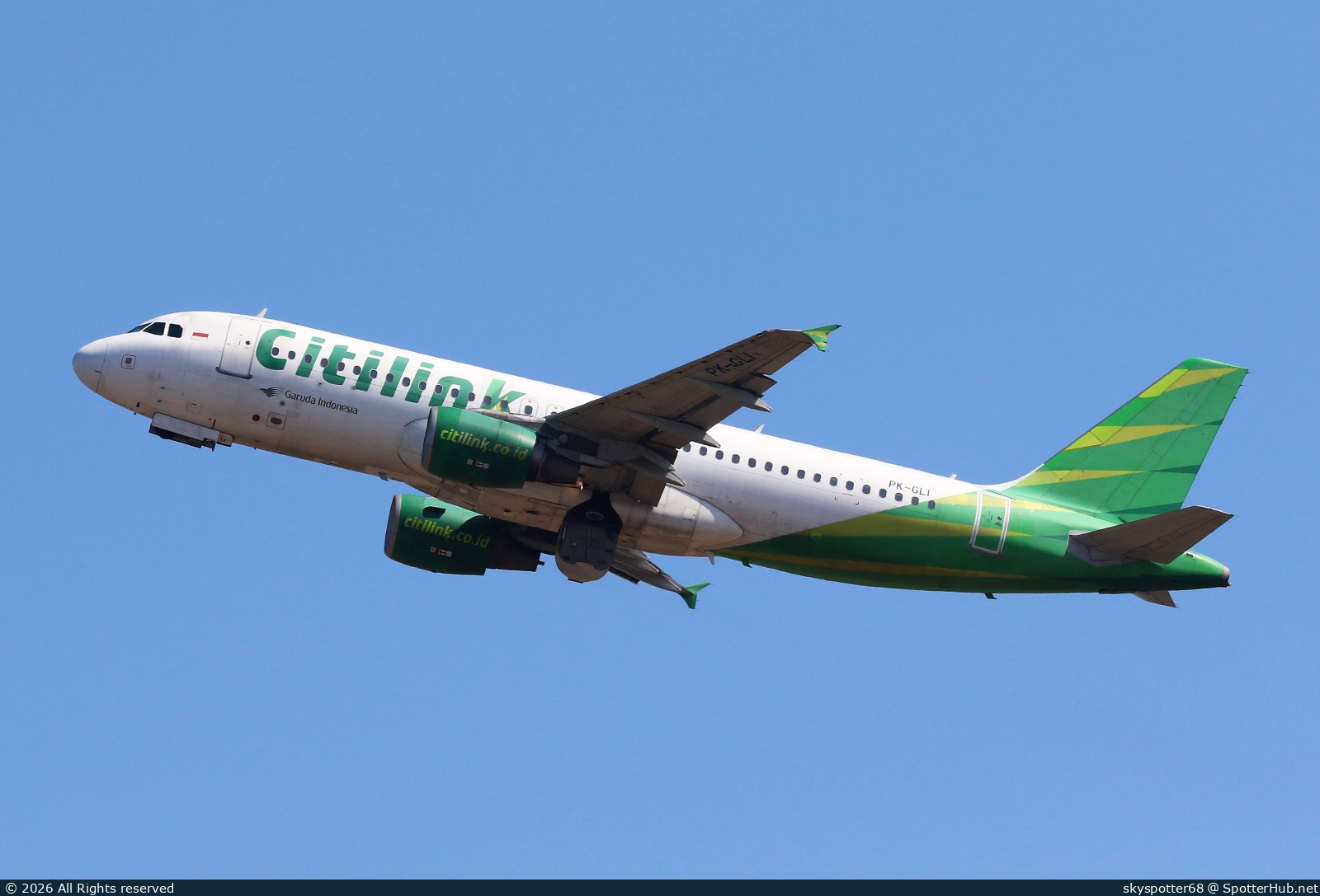 Photo of PK-GLI - Airbus A320-214 operated by Citilink