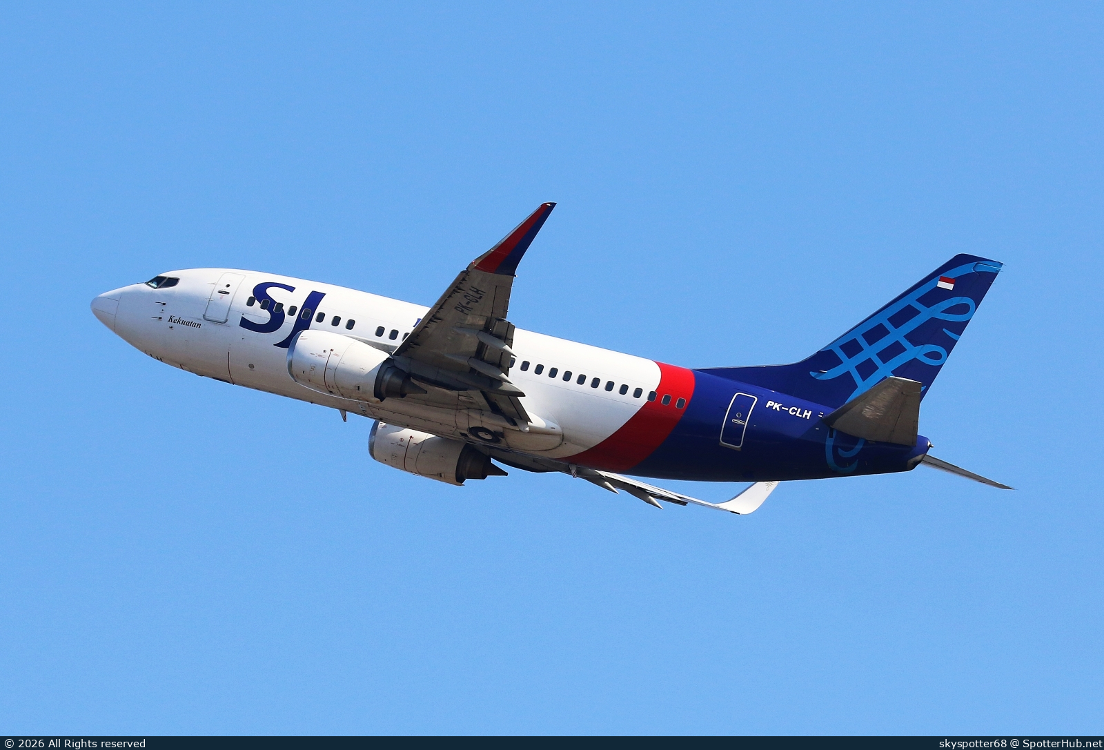 Photo of PK-CLH - Boeing 737-524 operated by Sriwijaya Air