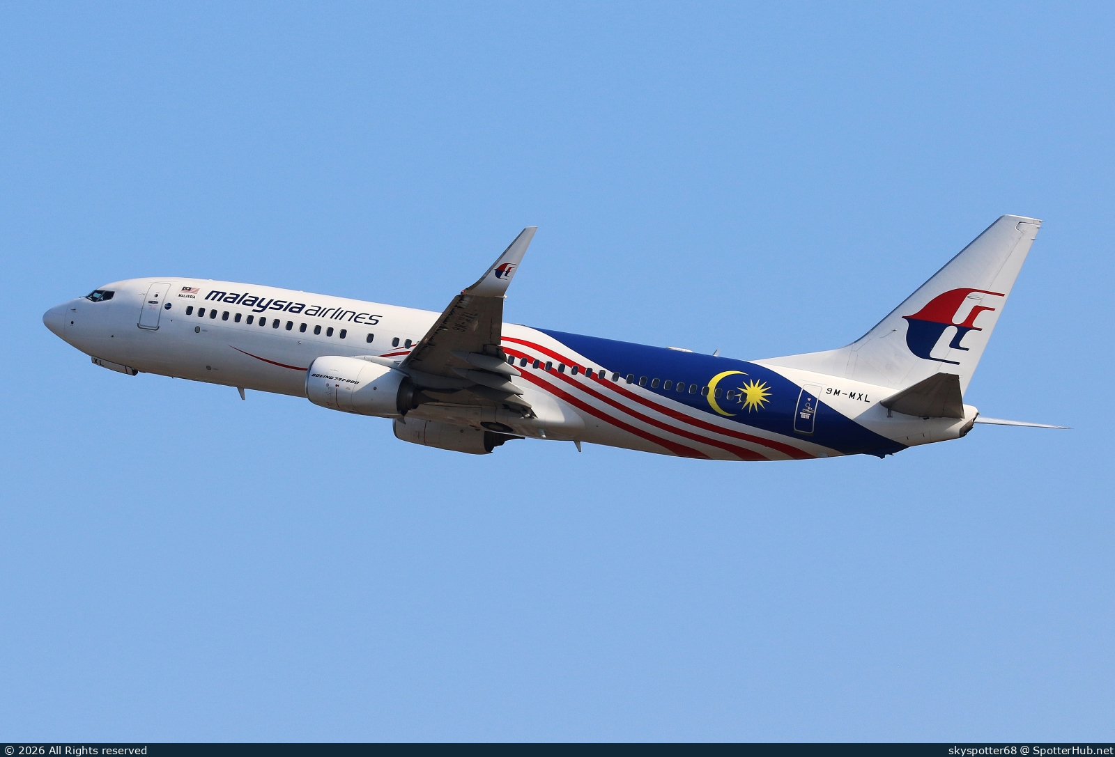 Photo of 9M-MXL - Boeing 737-8H6 operated by Malaysia Airlines