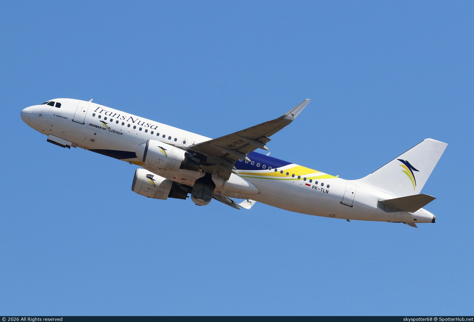 Photo of PK-TLN - Airbus A320-214 operated by TransNusa