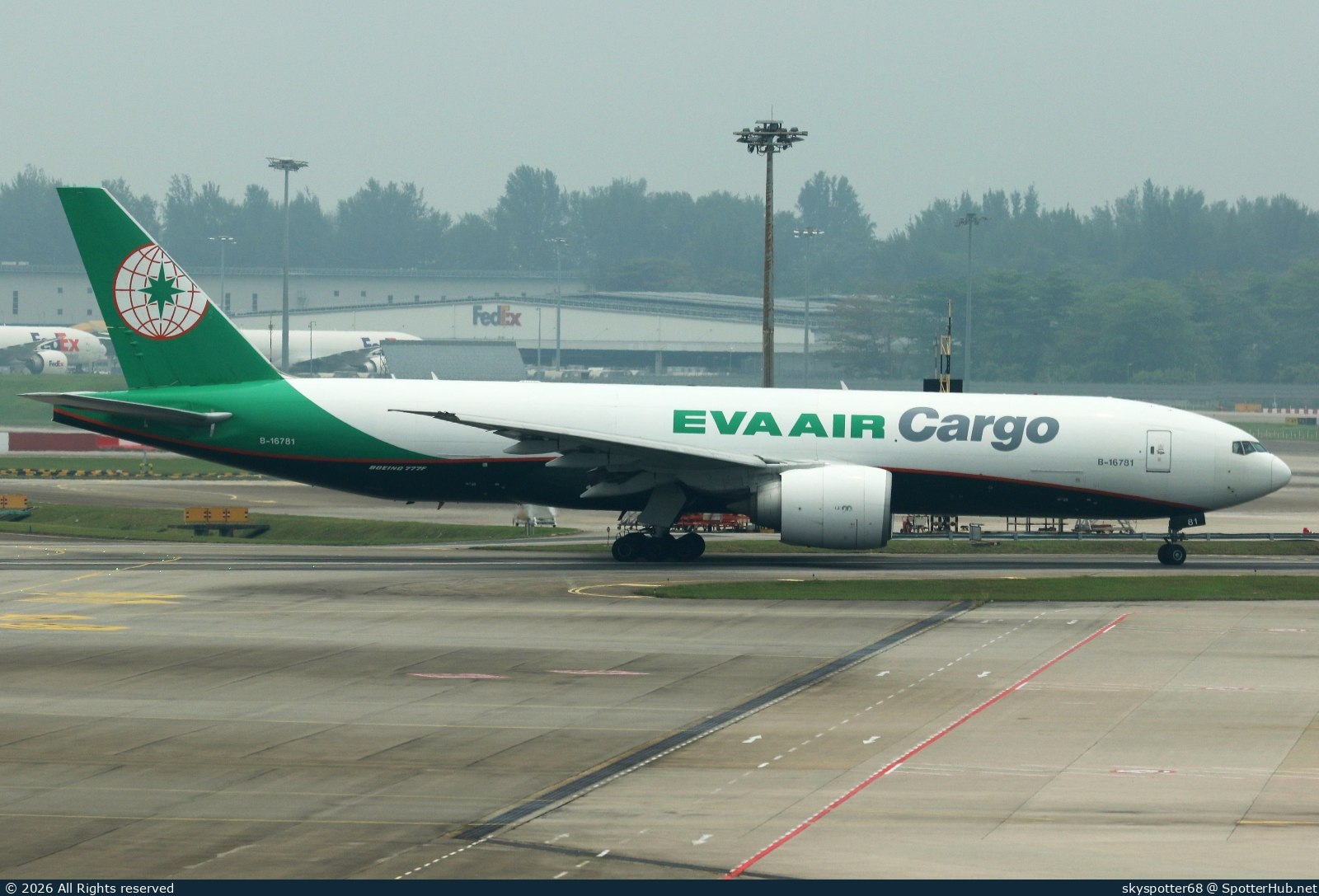 Photo of B-16781 - Boeing 777-F5E operated by EVA Air Cargo