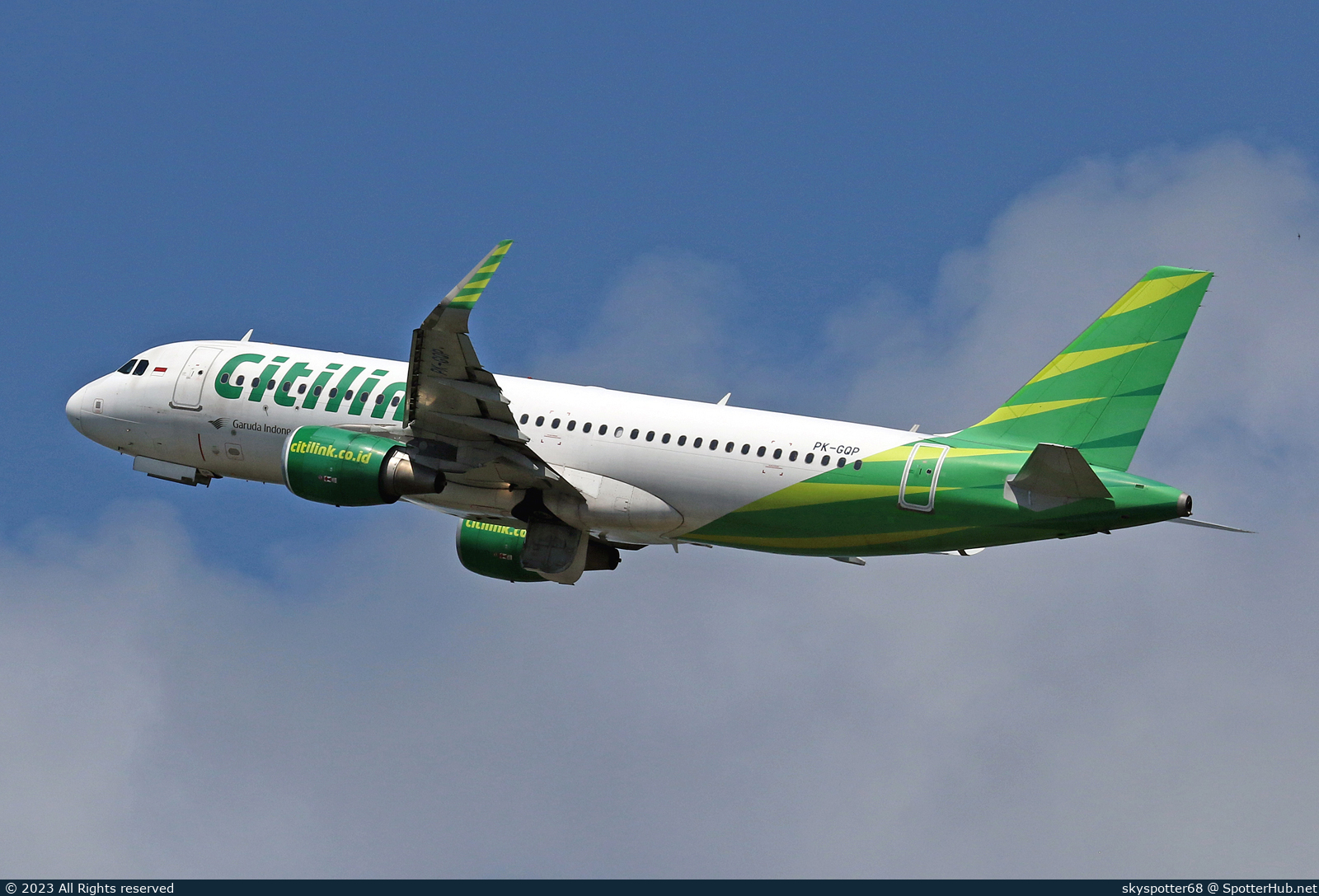 Photo of PK-GQP - Airbus A320-214 operated by Citilink