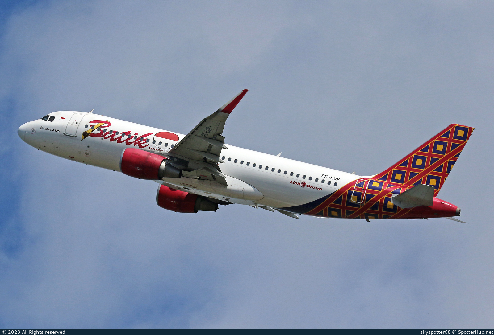 Photo of PK-LUP - Airbus A320-214 operated by Batik Air