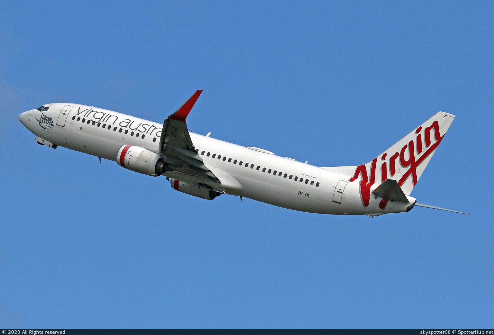 Photo of VH-YIO - Boeing 737-8FE operated by Virgin Australia Airlines