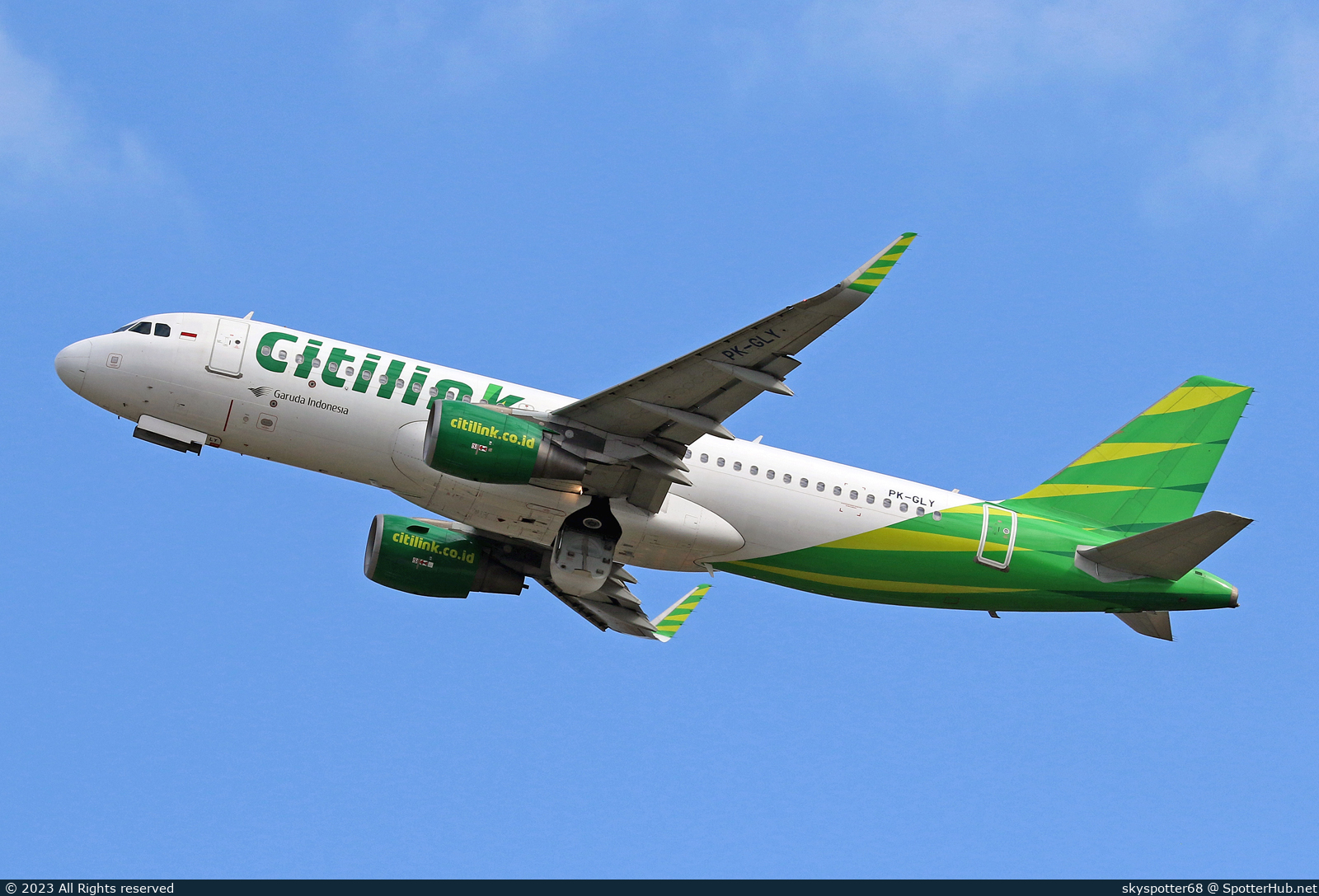 Photo of PK-GLY - Airbus A320-214 operated by Citilink