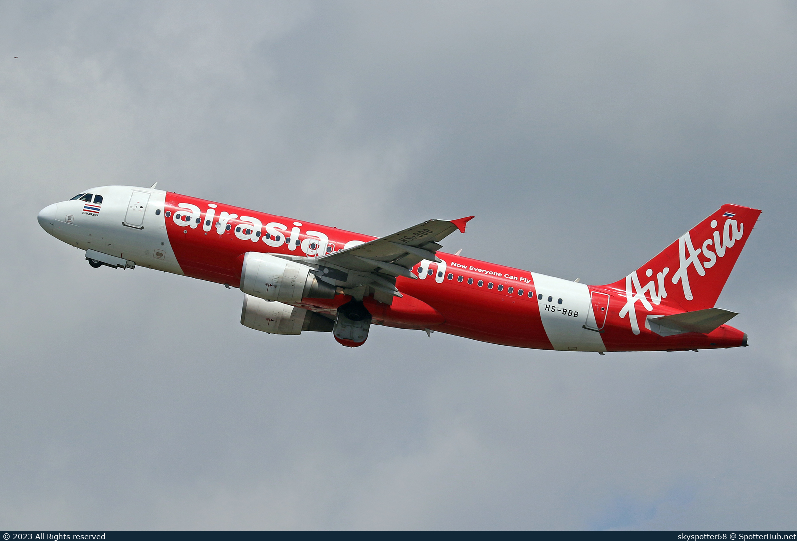 Photo of HS-BBB - Airbus A320-216 operated by Thai AirAsia