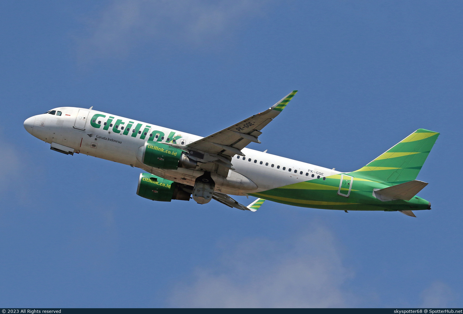 Photo of PK-GQE - Airbus A320-214 operated by Citilink