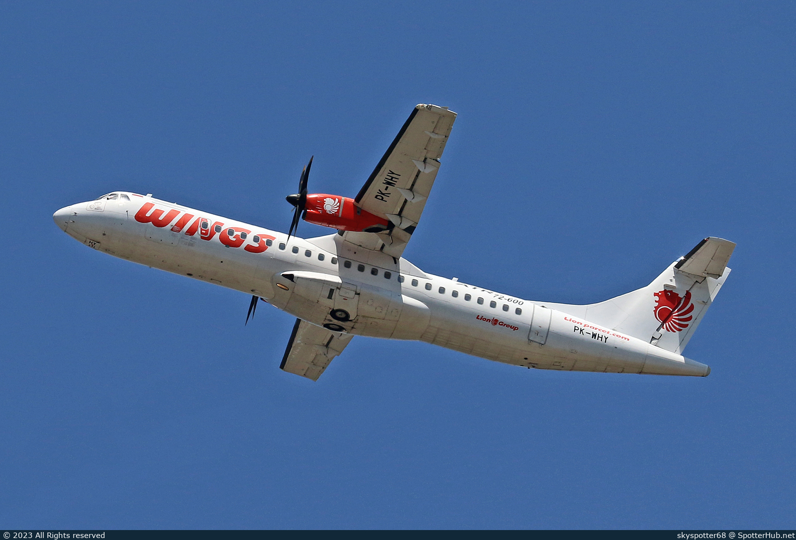 Photo of PK-WHY - ATR 72-600 operated by Wings Air
