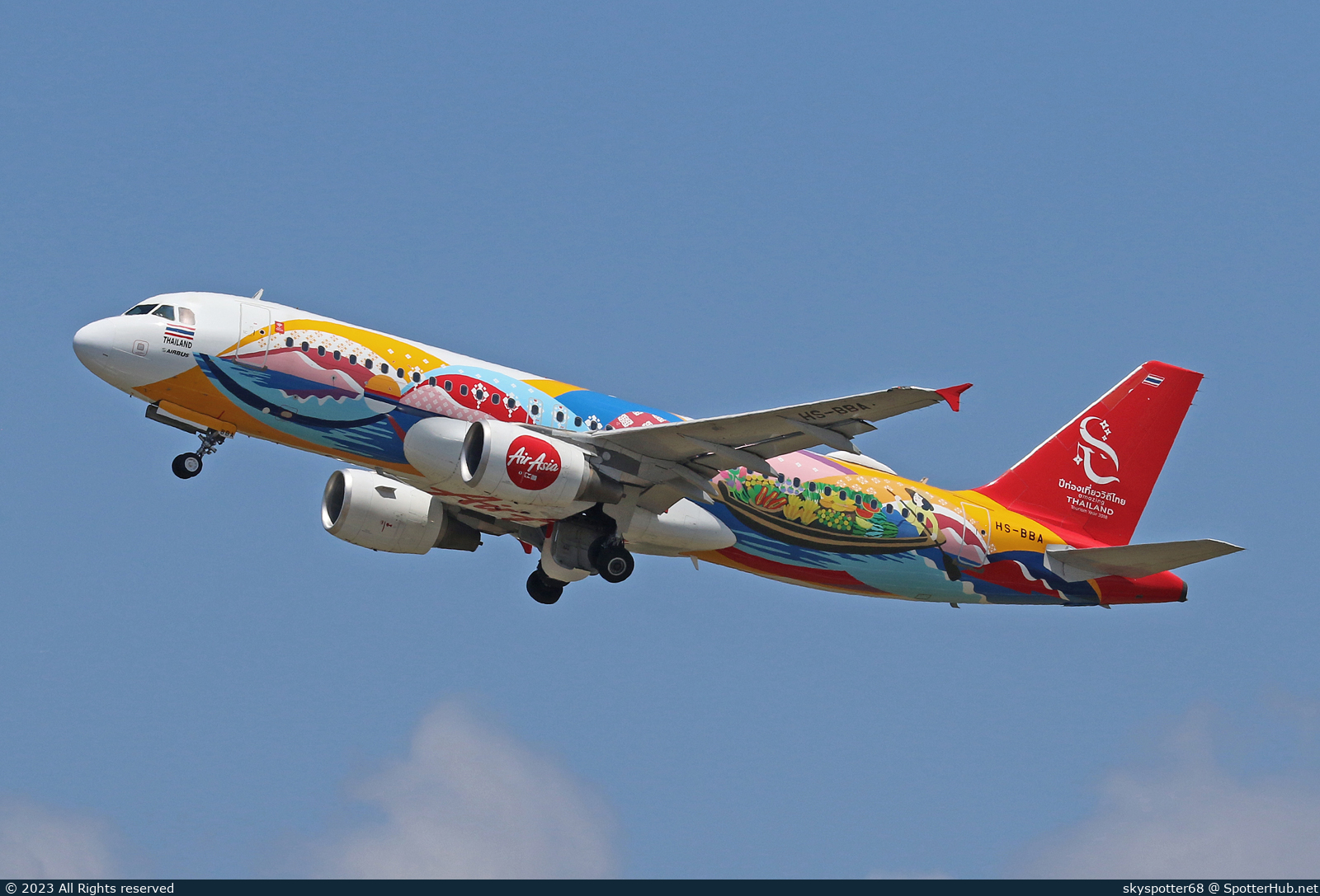 Photo of HS-BBA - Airbus A320-214 operated by Thai AirAsia