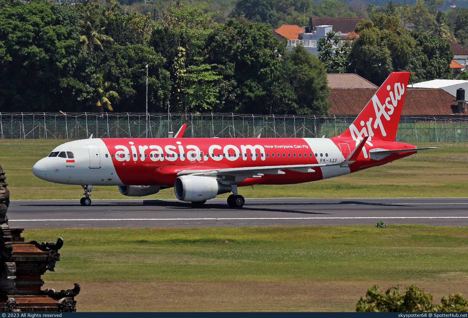 Photo of PK-AZF - Airbus A320-216 operated by Indonesia AirAsia