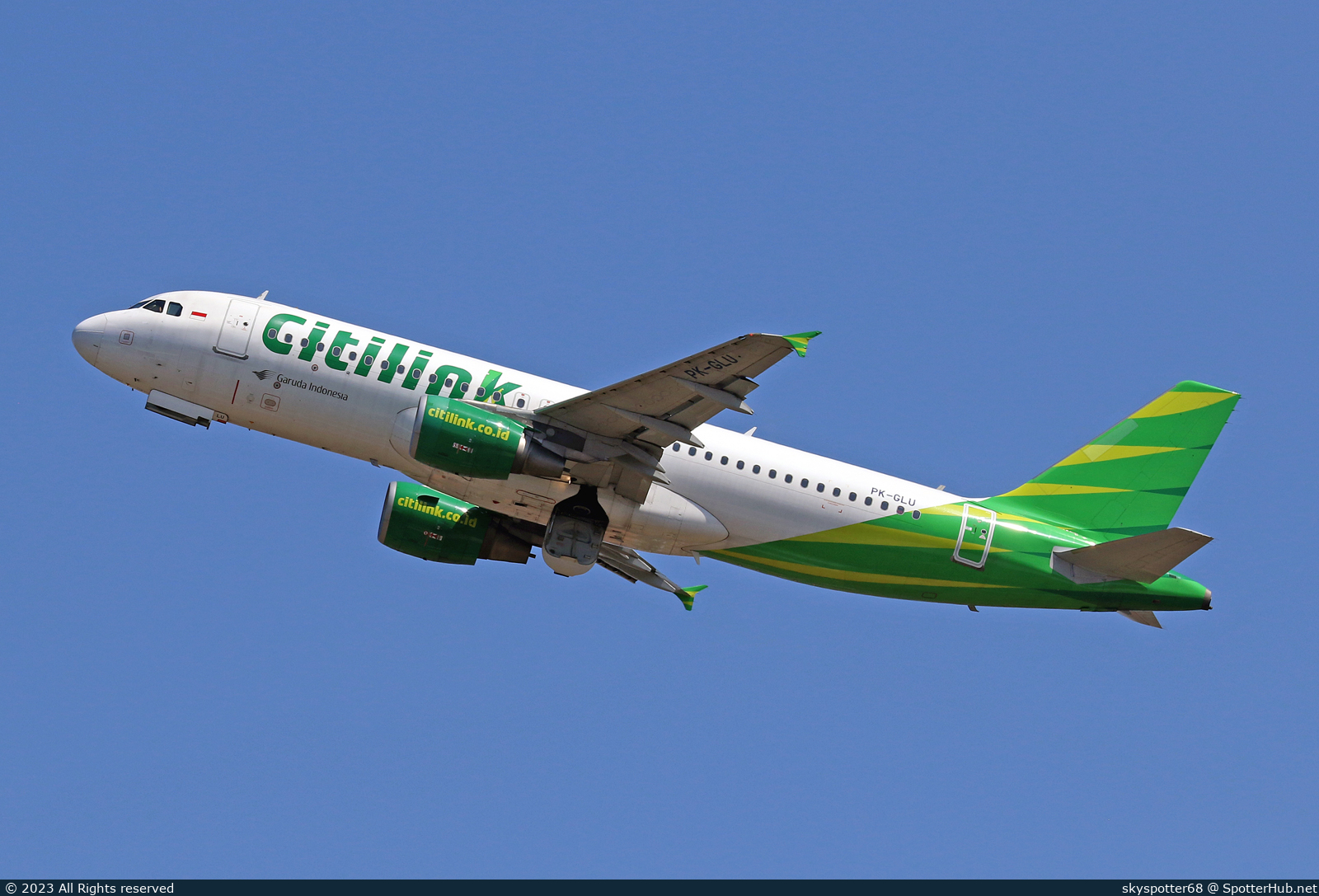 Photo of PK-GLU - Airbus A320-214 operated by Citilink