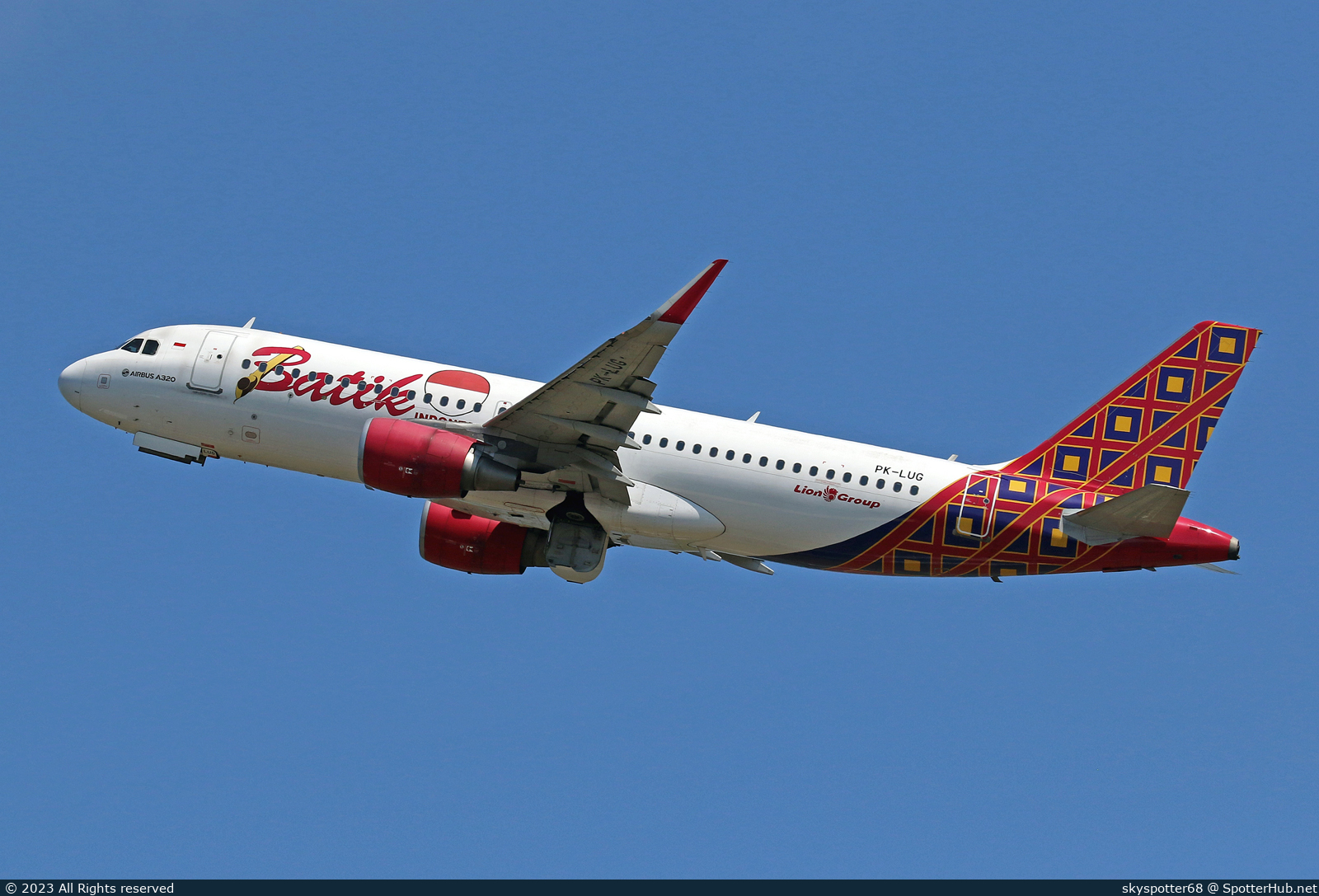 Photo of PK-LUG - Airbus A320-214 operated by Batik Air