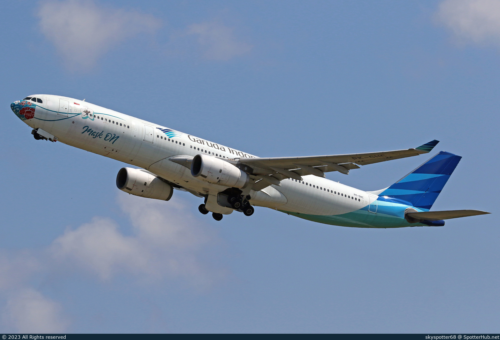 Photo of PK-GHC - Airbus A330-343 operated by Garuda Indonesia