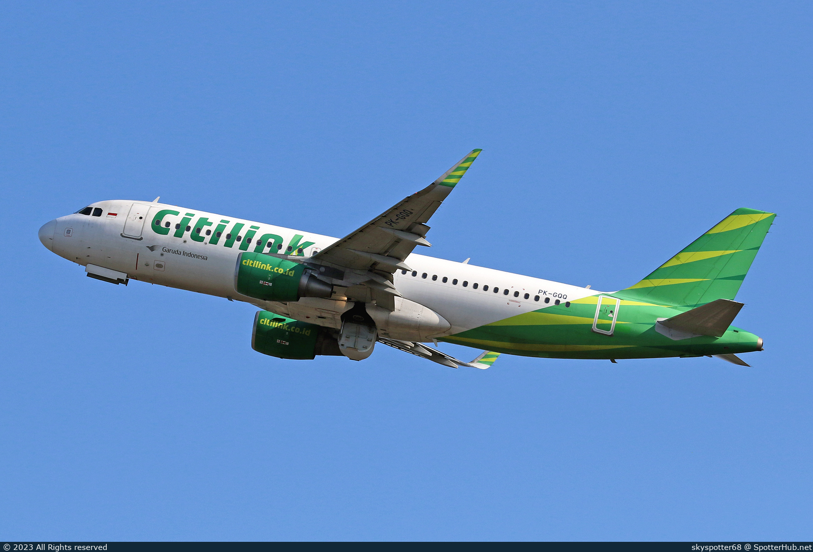 Photo of PK-GQQ - Airbus A320-214 operated by Citilink