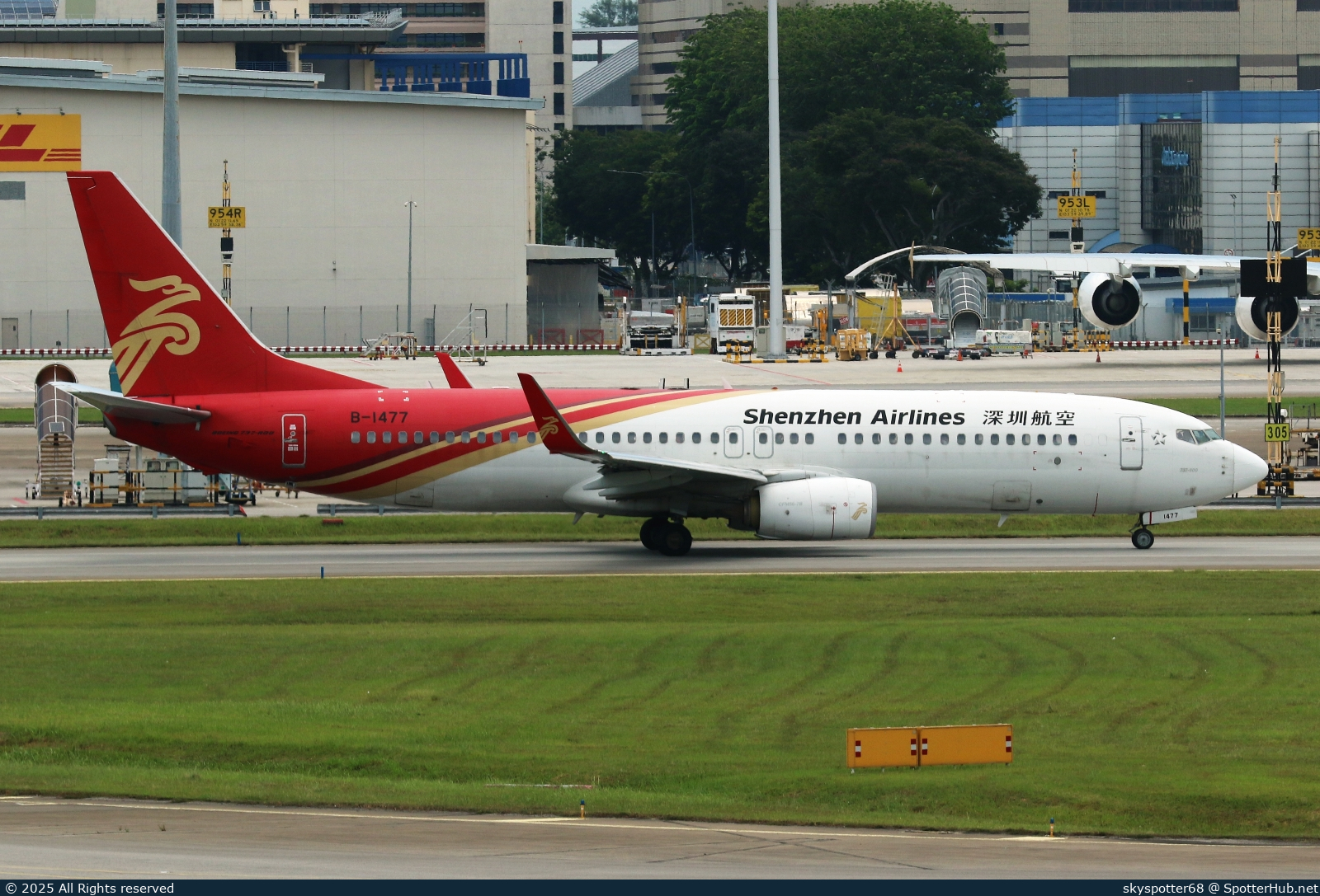 Photo of B-1477 - Boeing 737-87L operated by Shenzhen Airlines