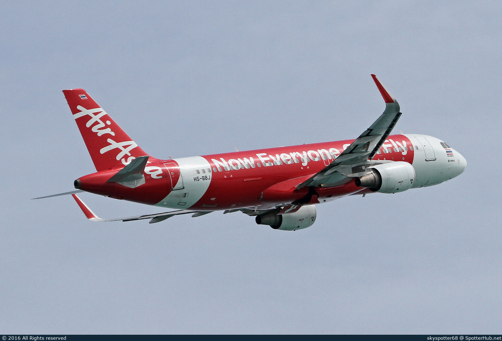 Photo of HS-BBJ - Airbus A320-216 operated by Thai AirAsia