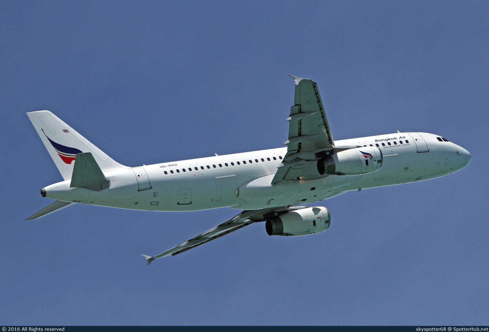Photo of HS-PPH - Airbus A320-232 operated by Bangkok Airways