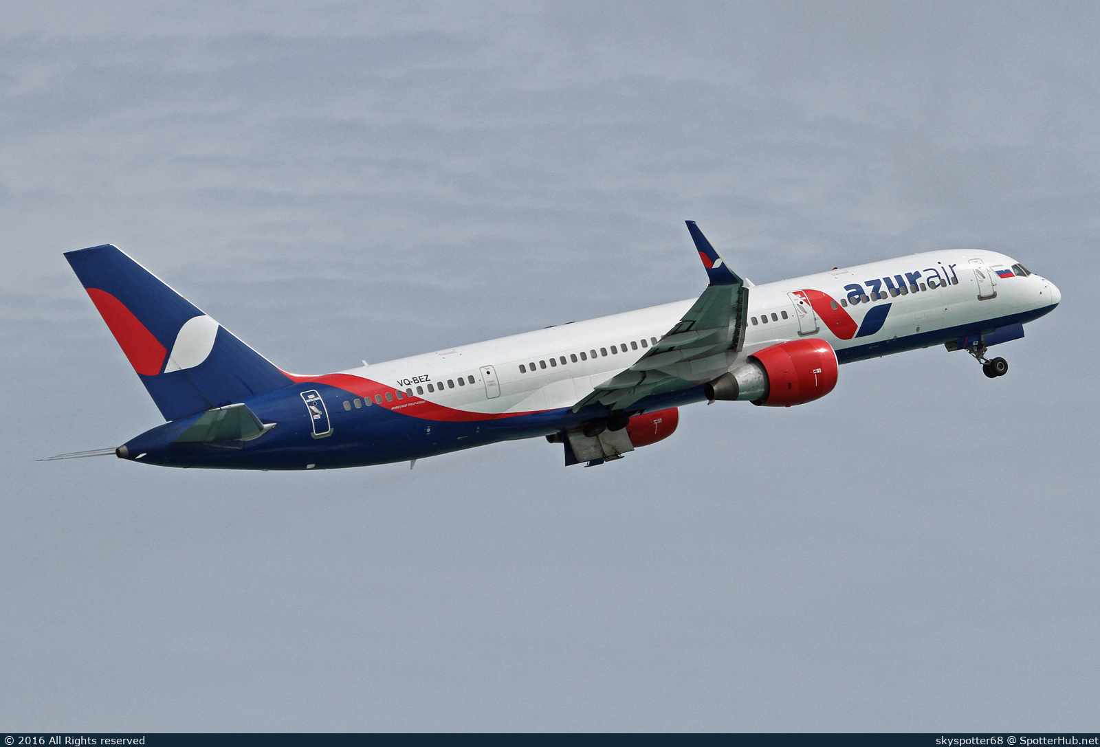Photo of VQ-BEZ - Boeing 757-2Q8 operated by Azur Air