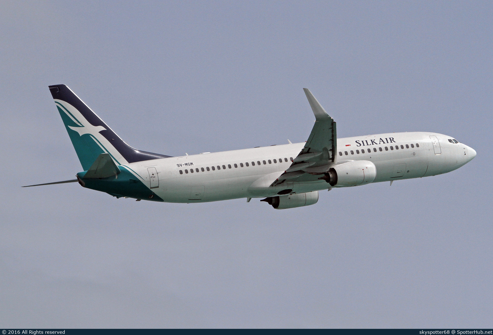 Photo of 9V-MGM - Boeing 737-8SA operated by SilkAir