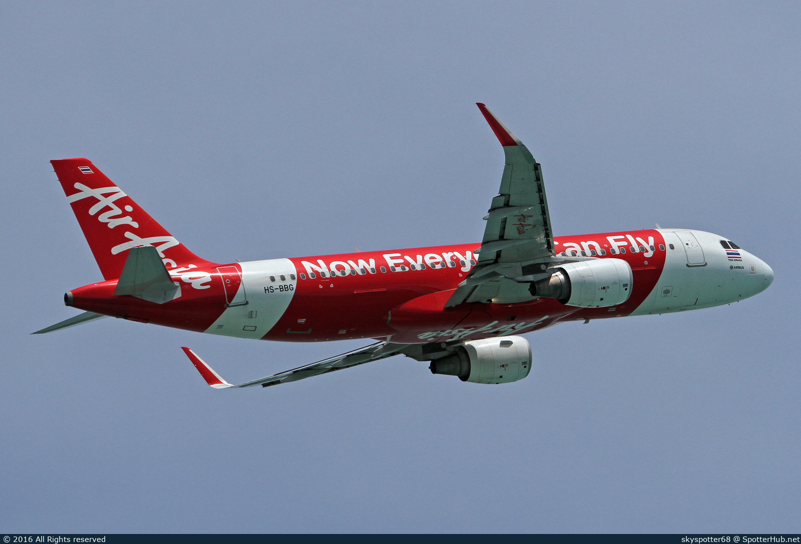 Photo of HS-BBG - Airbus A320-216 operated by Thai AirAsia