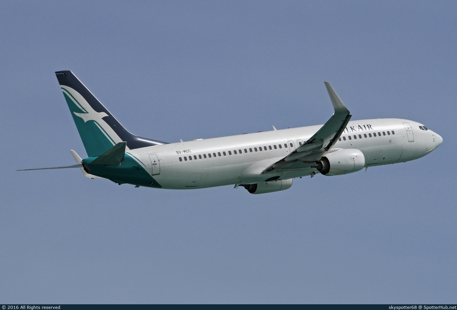 Photo of 9V-MGC - Boeing 737-8SA operated by SilkAir