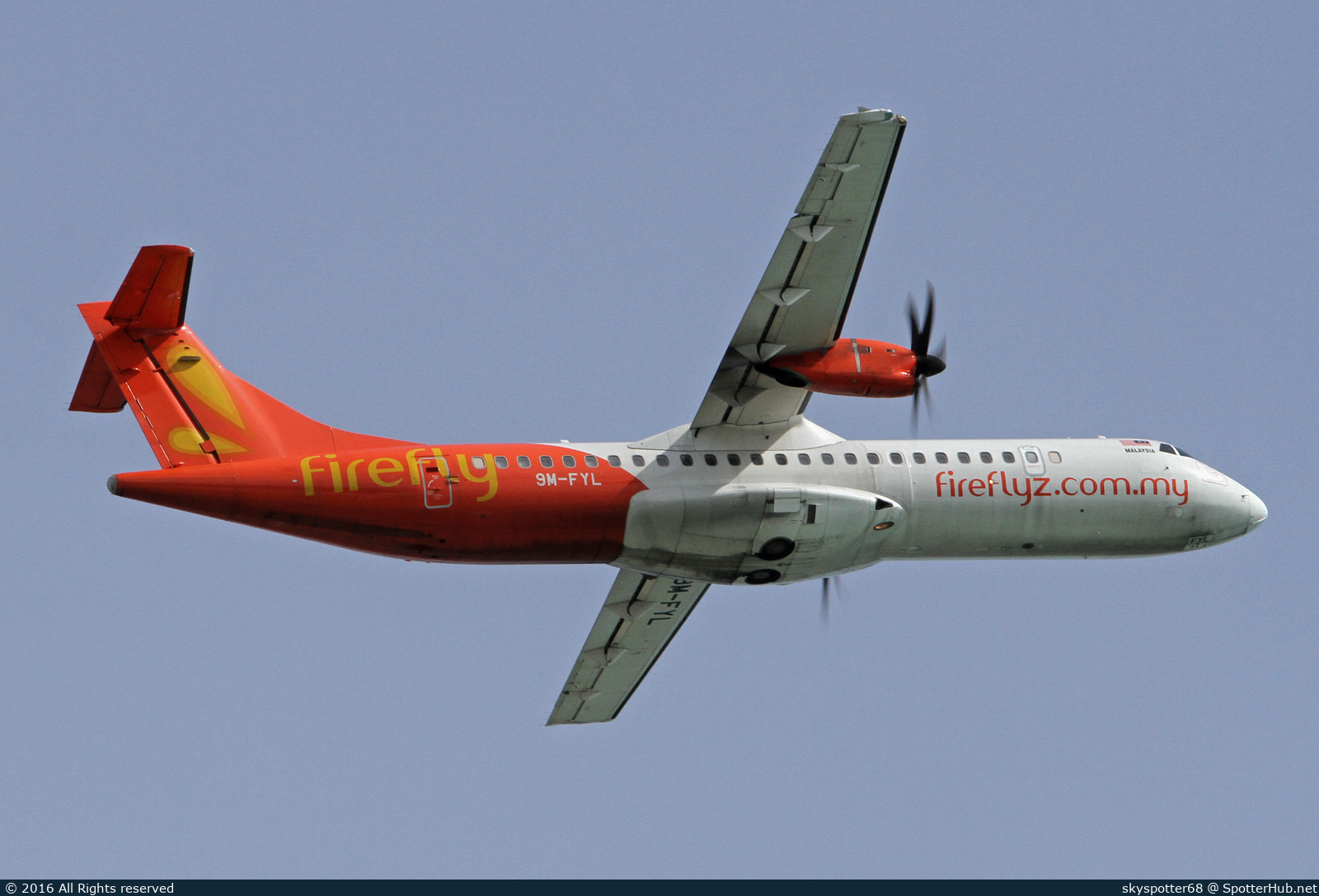 Photo of 9M-FYL - ATR 72-500 operated by Firefly