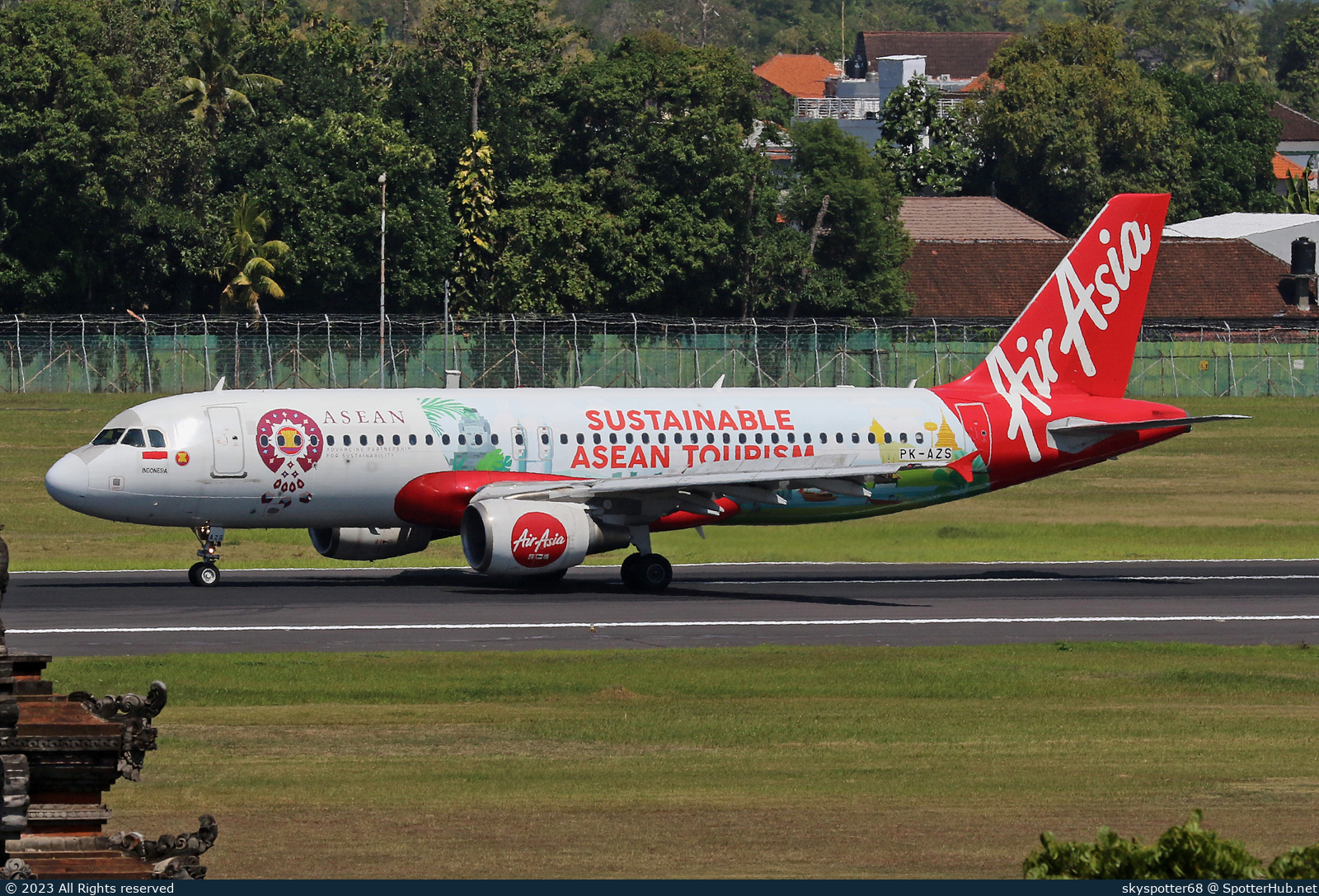 Photo of PK-AZS - Airbus A320-216 operated by Indonesia AirAsia
