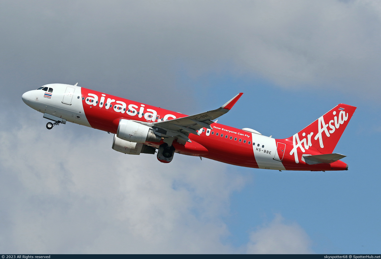 Photo of HS-BBE - Airbus A320-216 operated by Thai AirAsia