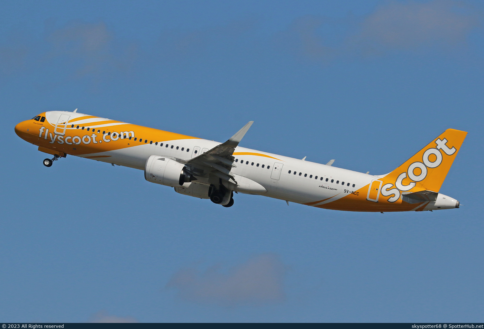 Photo of 9V-NCC - Airbus A321-271NX operated by Scoot