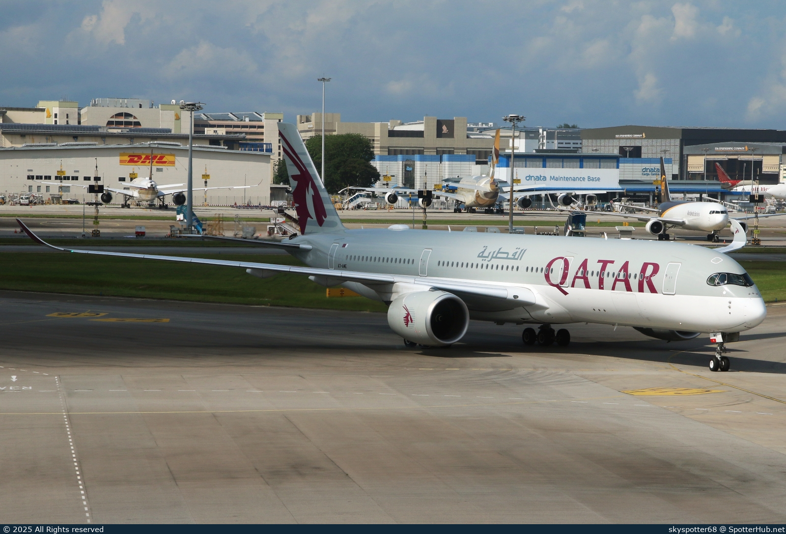 Photo of A7-AME - Airbus A350-941 operated by Qatar Airways
