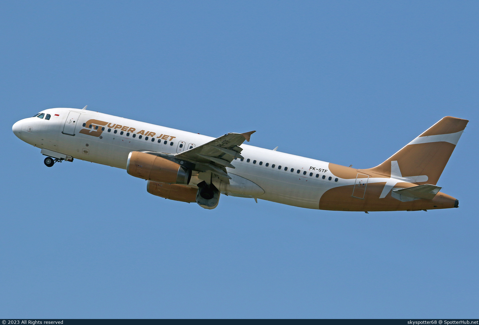 Photo of PK-STF - Airbus A320-232 operated by Super Air Jet