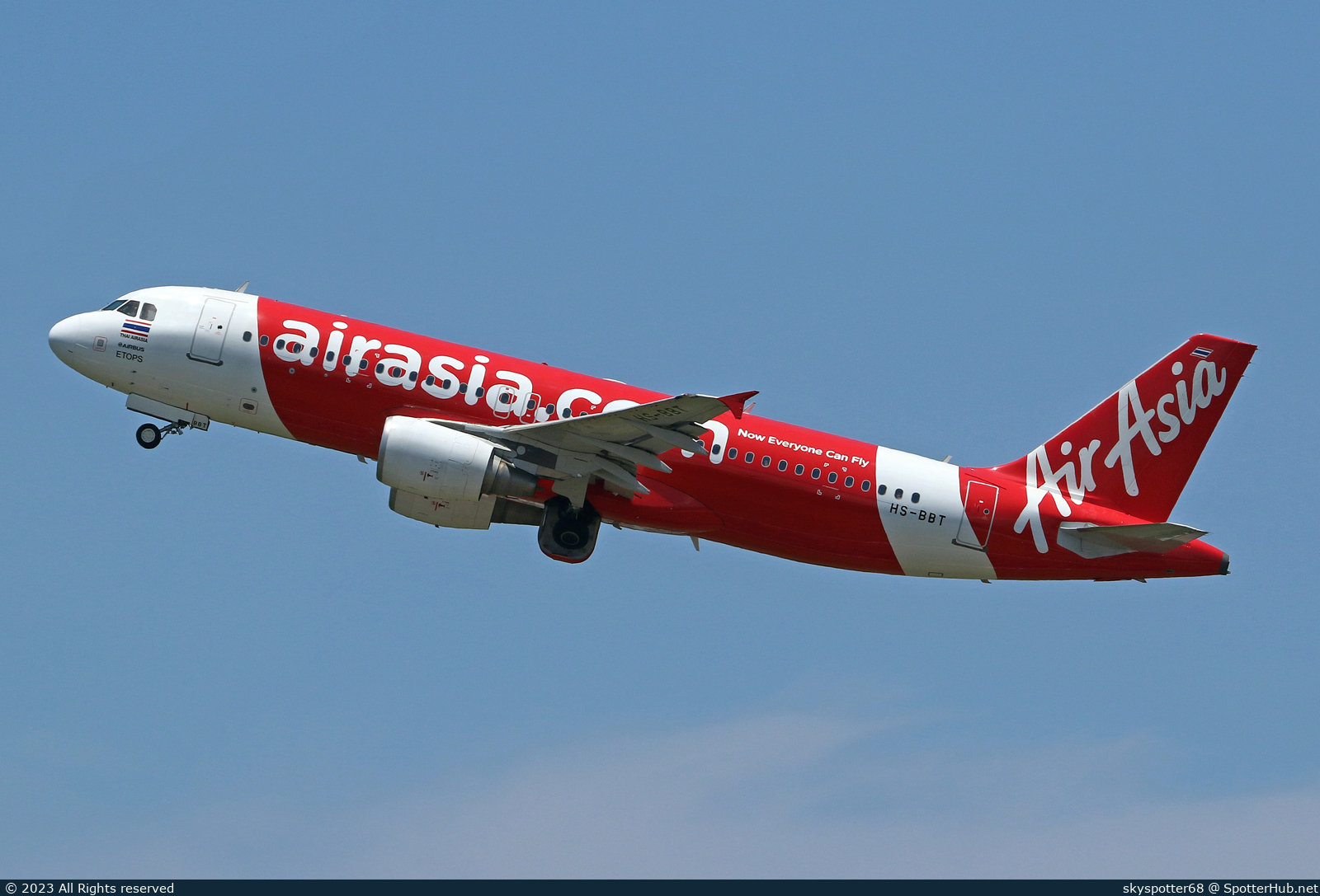 Photo of HS-BBT - Airbus A320-216 operated by Thai AirAsia