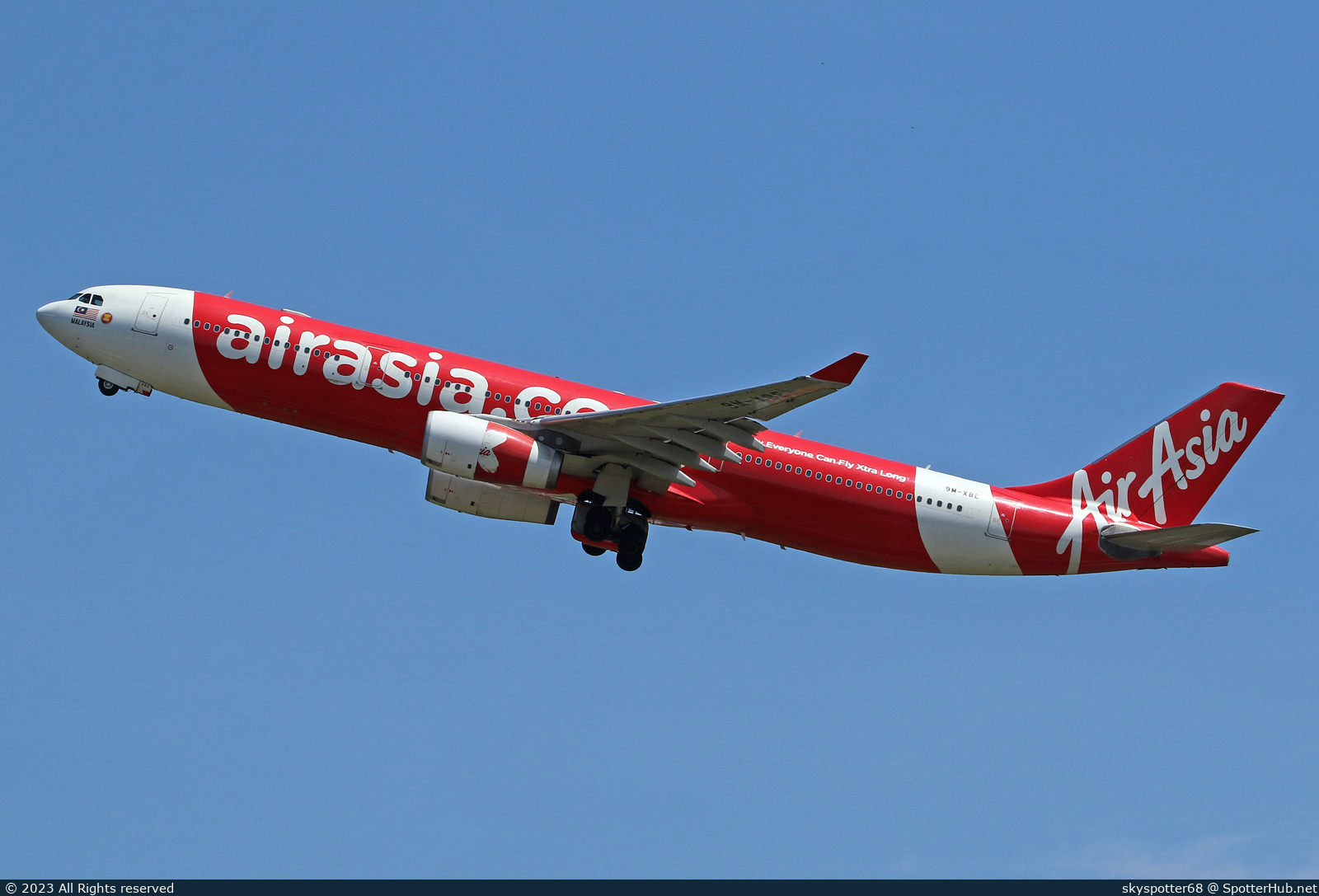 Photo of 9M-XBE - Airbus A330-343 operated by AirAsia X